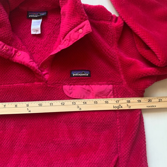 Patagonia Women's Re-Tool Snap-T Pullover Pink Size Medium - Picture 3 of 5